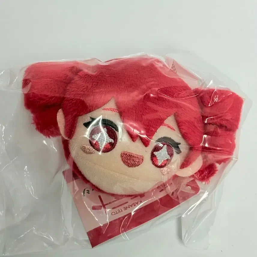 [BUNJANG] Kasane Teto Sparkling Eyes Face Badge (Sealed) / 미개봉, 택있음) 카사네 테토 페이스 뱃지 [반짝눈]
