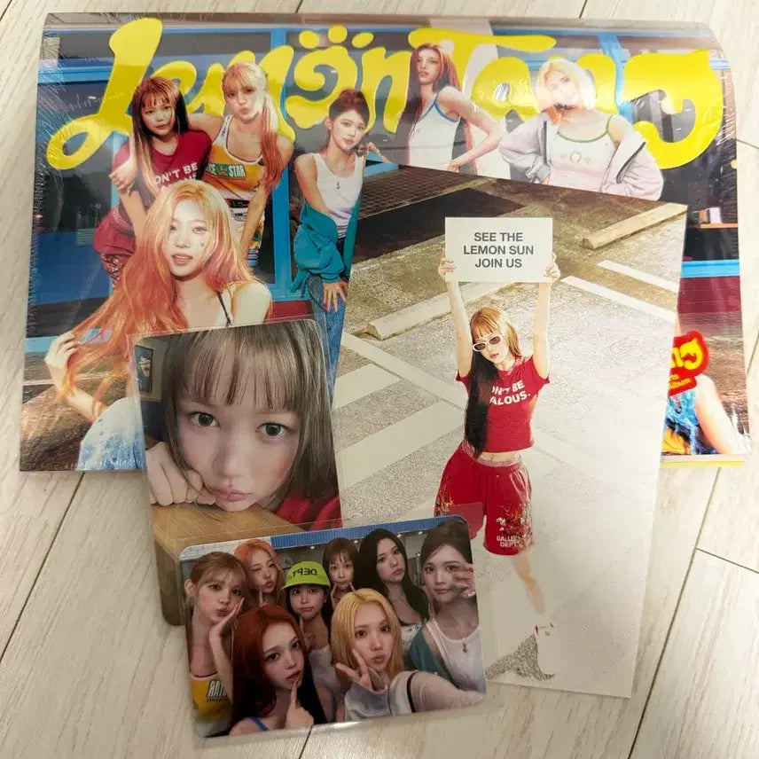 [BUNJANG] Fromm Shop Hatsune Miku Lemon Tank Yaeon Set Photocard / 판매)하츠투하츠 레몬탱 예온 세트