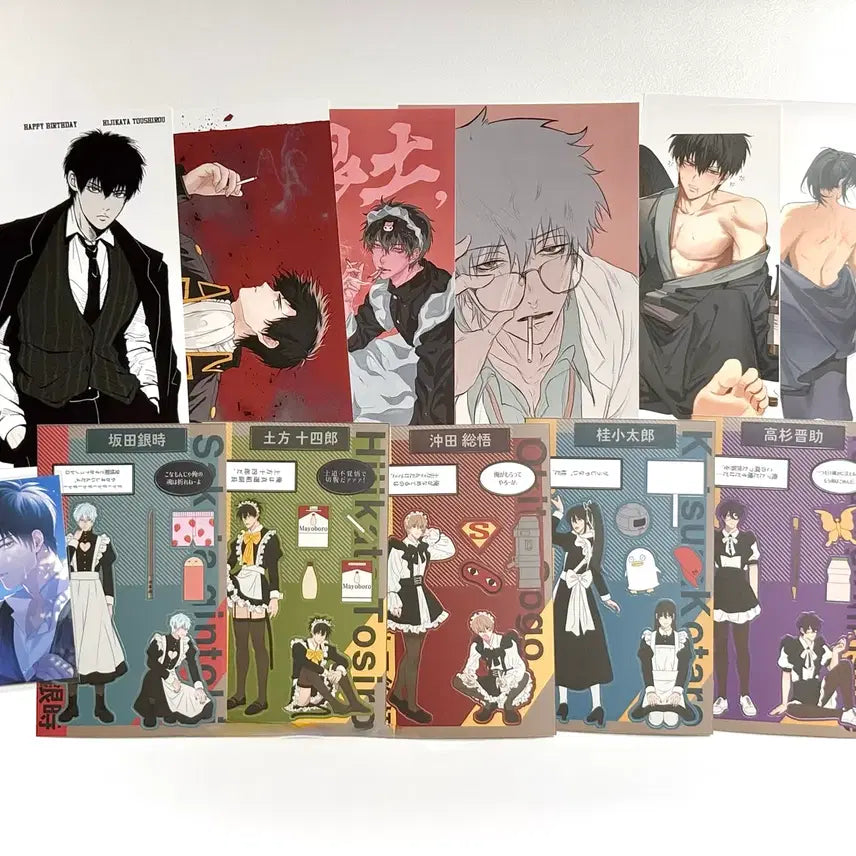 [BUNJANG] Gintama Official Goods Sticker Photocard Bundle Set / 은혼 프박 스티커 포카 일괄 판매