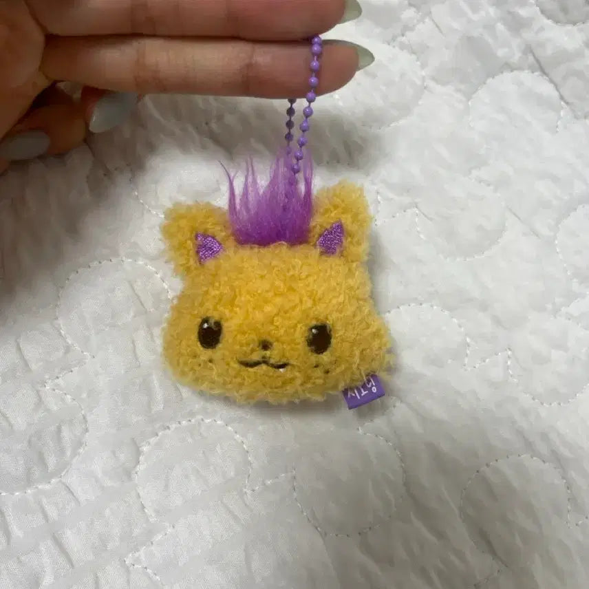 [BUNJANG] NCT WISH Sicheng Wishdoll Face Keyring / 엔시티위시 위시돌 시오닝 팬라이트 얼굴 키링
