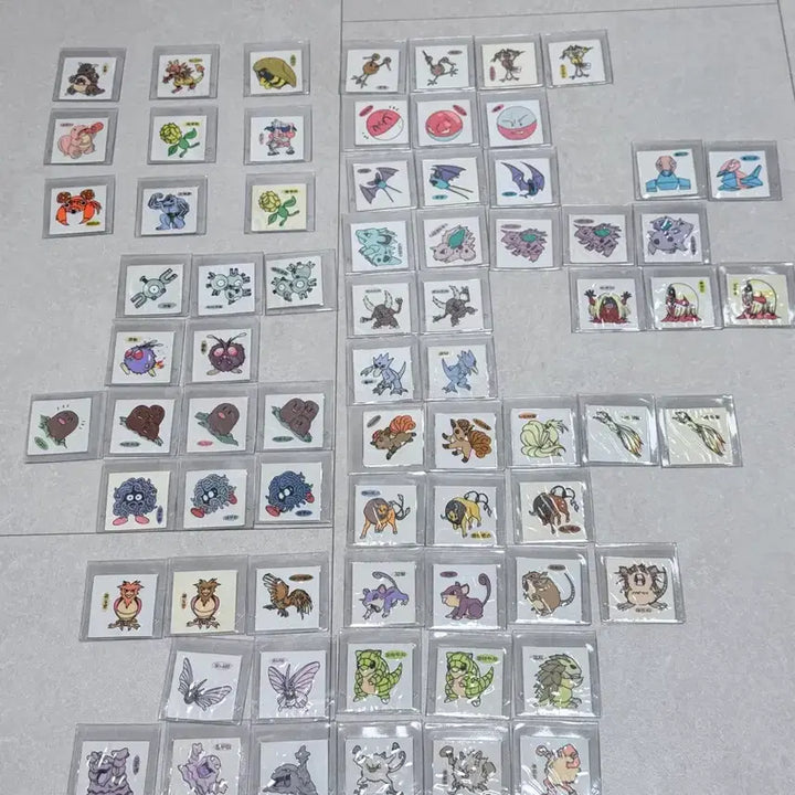 [BUNJANG] Pokemon Unsealed Sticker Series (1999) / [구버전 포켓몬] 포켓몬스터 99년도 안뗀씰 시리즈 판매