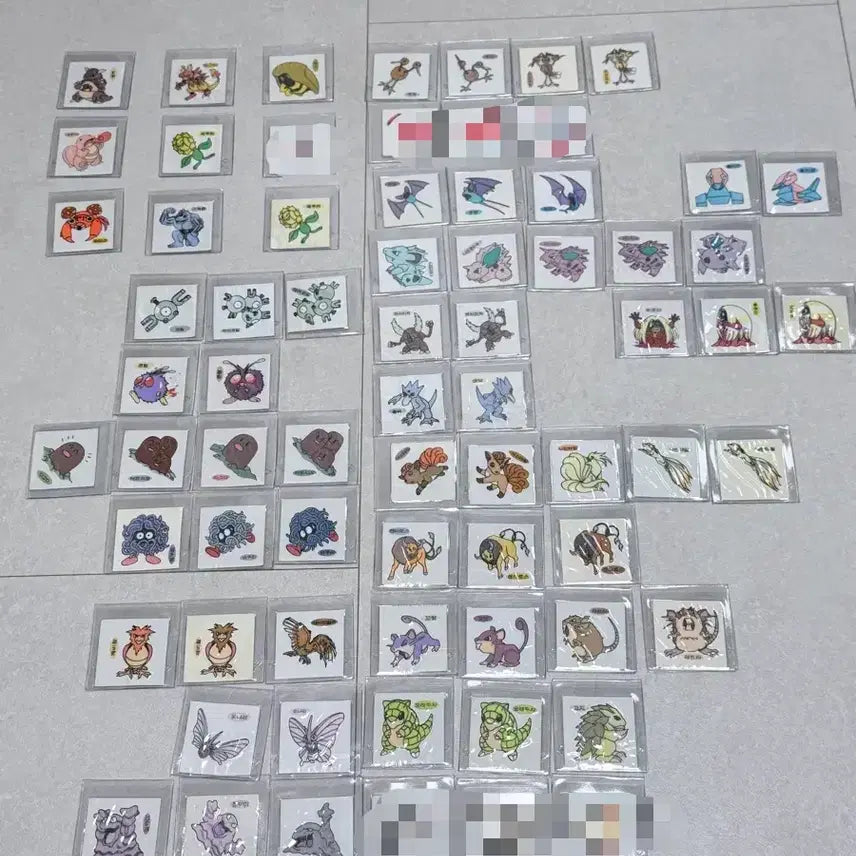 [BUNJANG] Pokemon Unsealed Sticker Series (1999) / [구버전 포켓몬] 포켓몬스터 99년도 안뗀씰 시리즈 판매