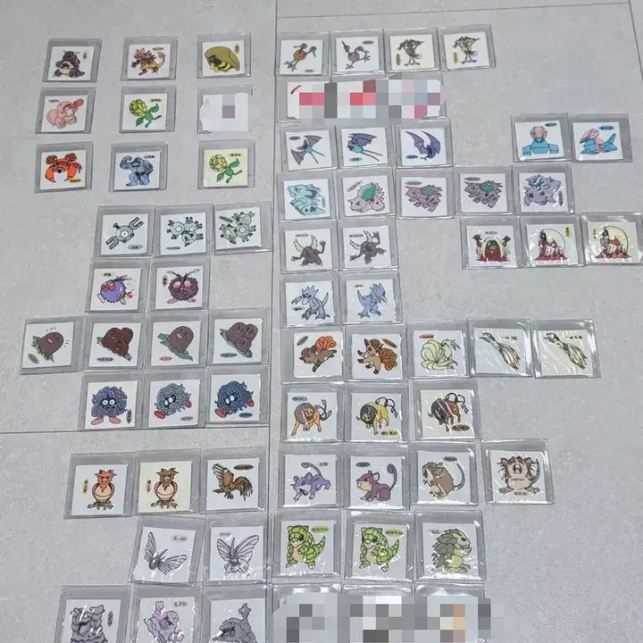 [BUNJANG] Pokemon Unsealed Sticker Series (1999) / [구버전 포켓몬] 포켓몬스터 99년도 안뗀씰 시리즈 판매