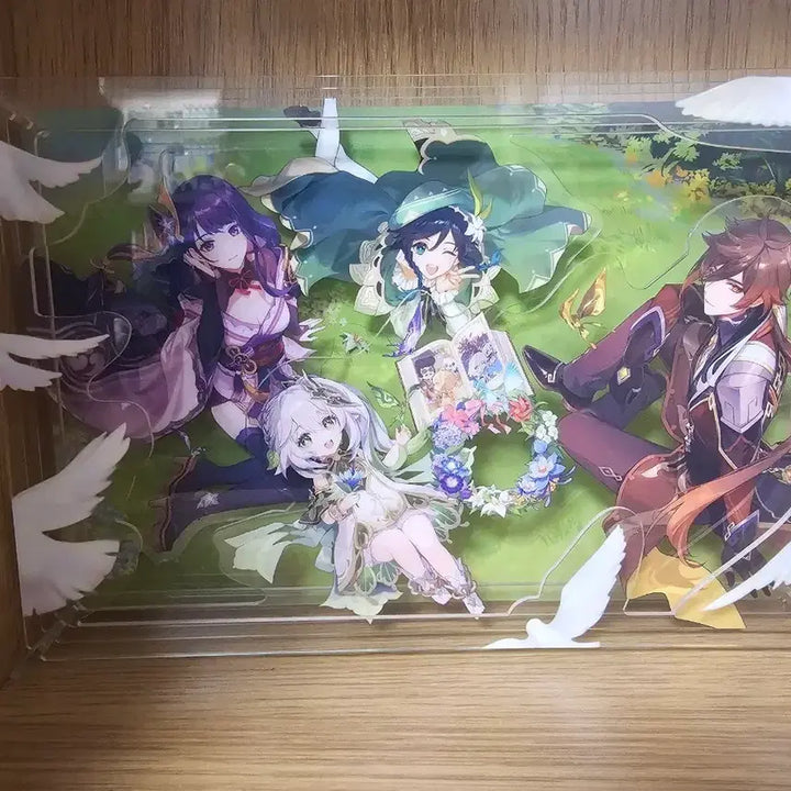 [BUNJANG] Genshin Impact Official Acrylic Diorama / 원신 공식 아크릴 디오라마
