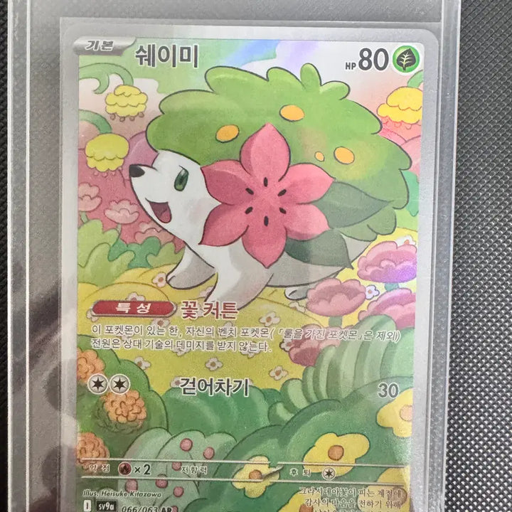 [BUNJANG] Pokemon Card Shaymin AR / 포켓몬 카드 쉐이미 ar