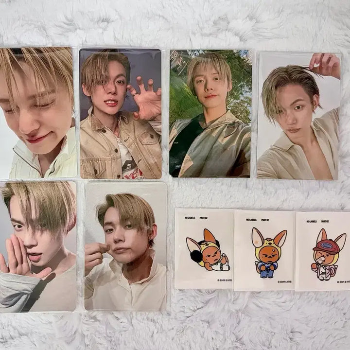 [BUNJANG] TXT Yeonjun No Labels Part 02 Special Edition Photocards Bundle Set / 연준 노레이블즈 위버스, 애플뮤직 특전&amp;럭드