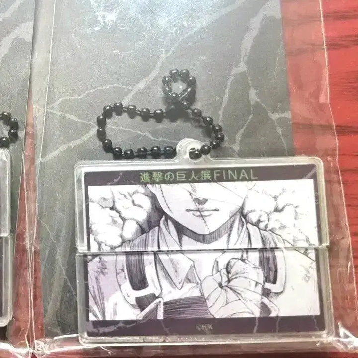 [BUNJANG] Attack on Titan Levi Exhibition Acrylic Keyring / 진격거 리바이 전시회 파캇 아크릴키링 진격의거인