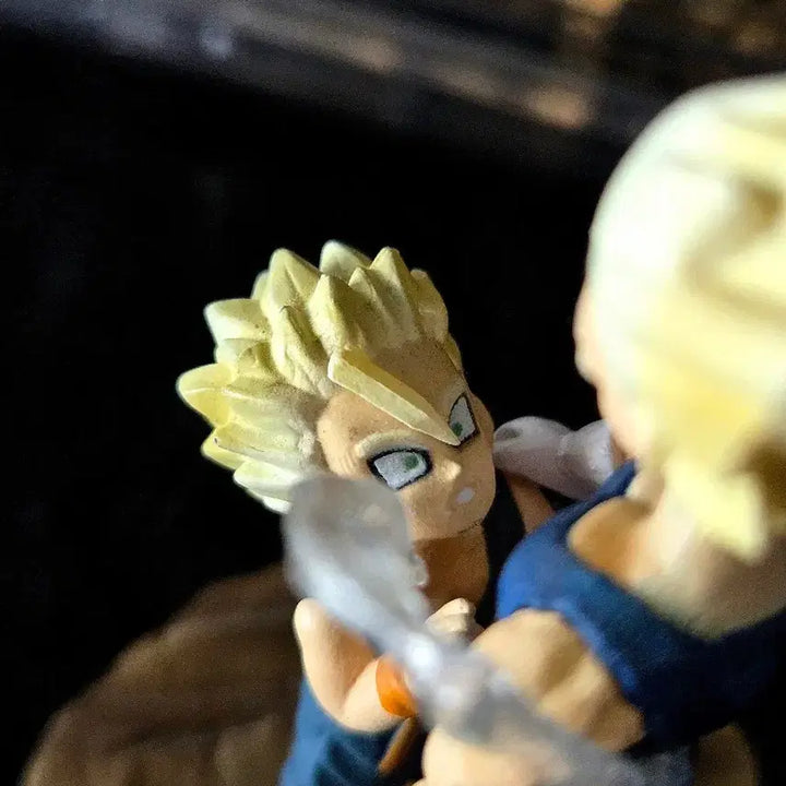[BUNJANG] MegaHouse Dragon Ball Z Master Stars Piece Vegeta &amp; Trunks Figure / [정품] 드래곤볼 메가하우스 캡슐 마인베지터 &amp; 트랭크스