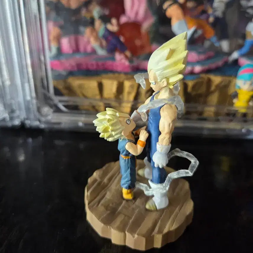 [BUNJANG] MegaHouse Dragon Ball Z Master Stars Piece Vegeta &amp; Trunks Figure / [정품] 드래곤볼 메가하우스 캡슐 마인베지터 &amp; 트랭크스