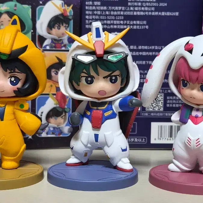[BUNJANG] Gundam Pajamas 3-Piece Set (Haman, Kamille, Four) / 건담 파자마즈 3종 세트. 하만, 카미유, 화