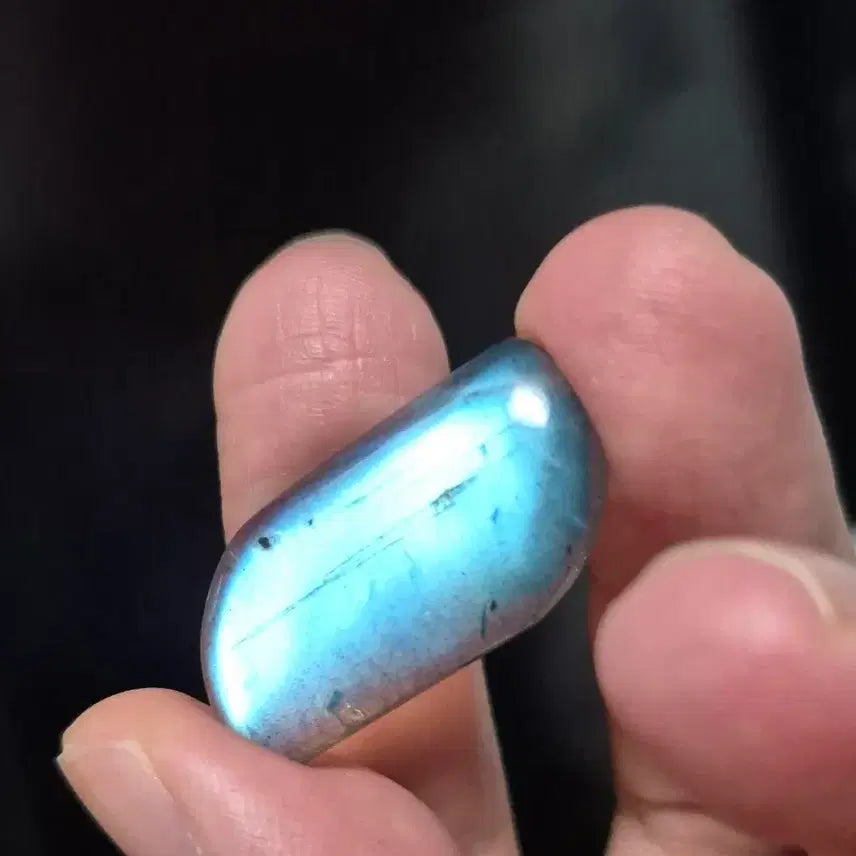 [BUNJANG] Premium Gem-Quality Blue Labradorite Rough Stone / 최상급 보석급! 투명한 블루 래브라도라이트 원석 광물