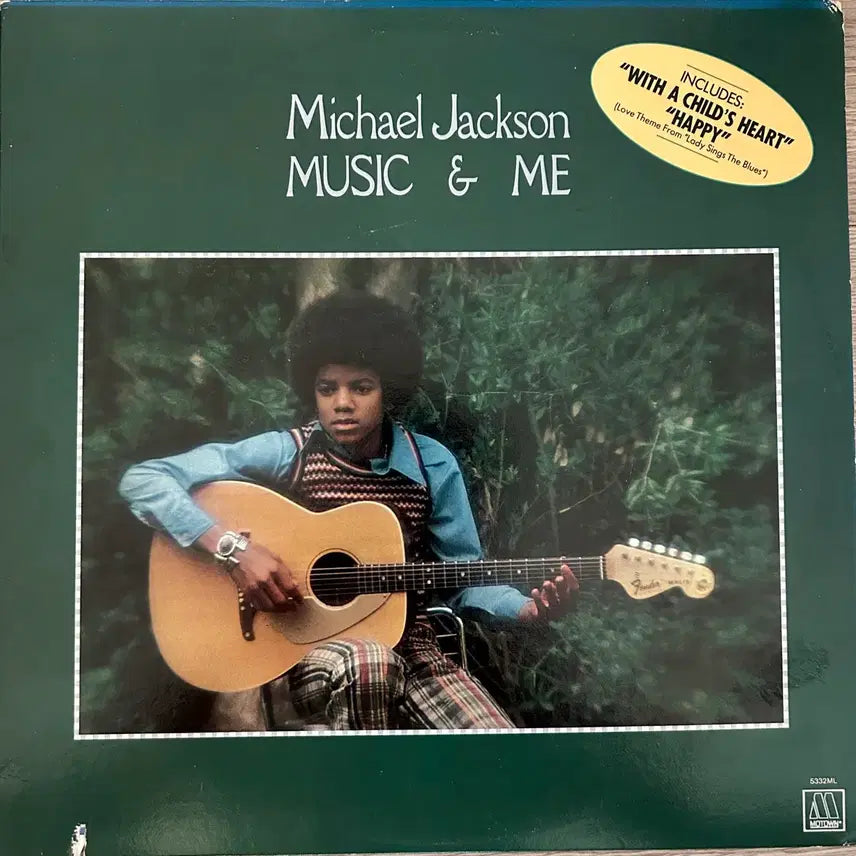 [BUNJANG] Michael Jackson Music &amp; Me LP (US Pressing) / 음반 LP <마이클 잭슨> Music &amp; Me