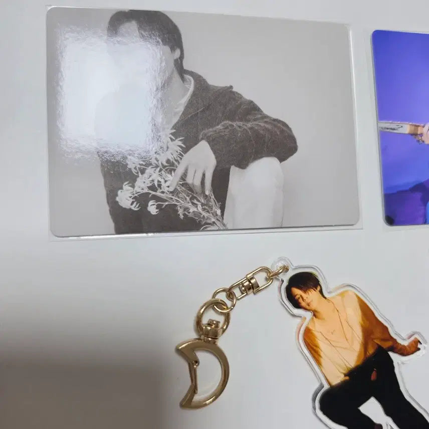 [BUNJANG] BTS Jimin Photocard and Keychain Bundle Set / BTS 방탄 지민 굿즈 포카 키링 세트 일괄