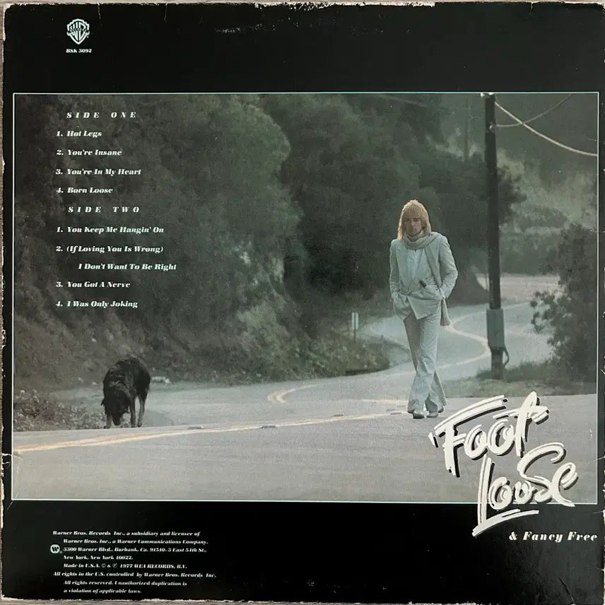 [BUNJANG] Rod Stewart Foot Loose &amp; Fancy Free LP (US Pressing) / 음반 LP <로드 스튜어트> Foot Loose &amp; Fancy Free
