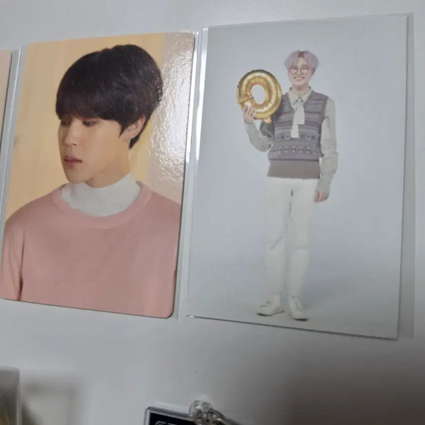 [BUNJANG] BTS Jimin Photocard and Keyring Bundle Set / BTS 방탄 지민 굿즈 포카 키링 세트 일괄