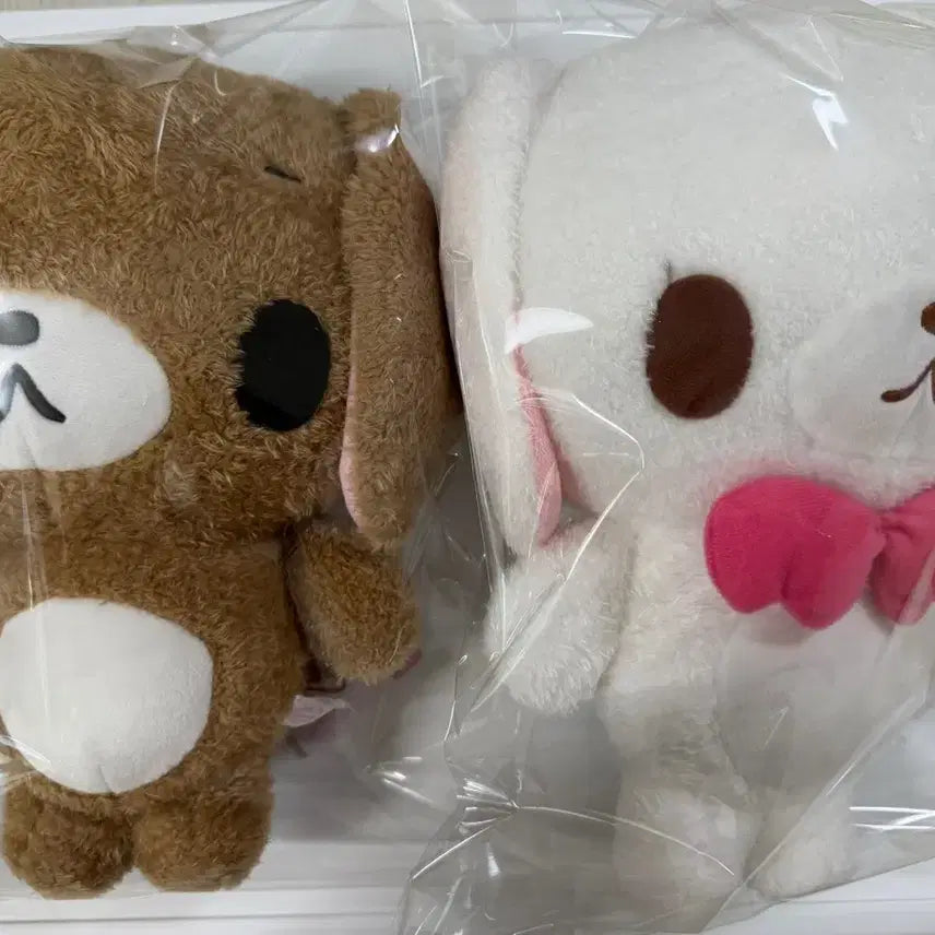 [BUNJANG] Sugarbunnies Sanrio Shiro Usagi &amp; Kuro Usagi 30cm Medium Plush Bundle Set / (2종 일괄)슈가바니즈 산리오 시로우사 쿠로우사 30cm 중형 인형