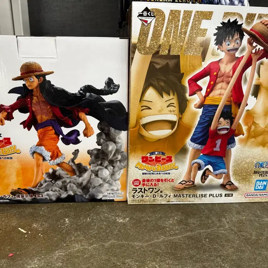 [BUNJANG] Ichiban Kuji One Piece Luffy A Prize &amp; Last One Prize Figure Bundle (Sealed) / 이치방쿠지 원피스 루피 A상, 라스트원상 2개 일괄 미개봉