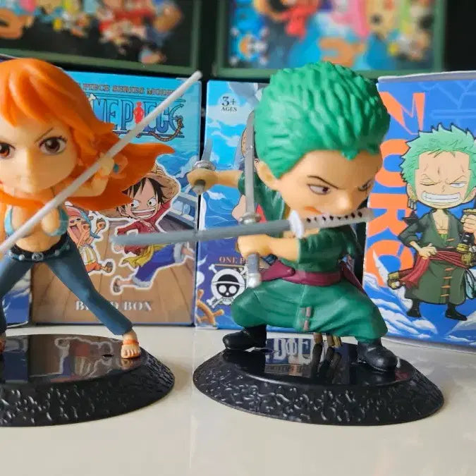 [BUNJANG] One Piece 7 Character Figure Set / 원피스 피규어 7종 세트