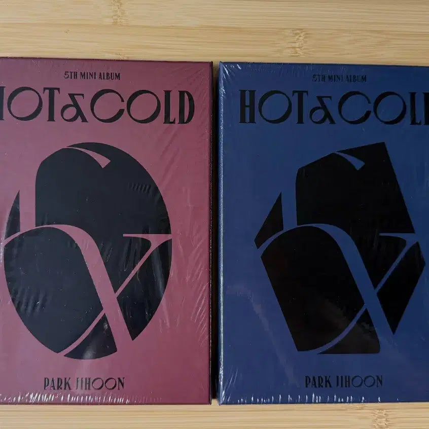 [BUNJANG] Park Jihoon <HOT&amp;COLD> Mini Album Set (Sealed) / 박지훈 <HOT&amp;COLD> 앨범 미개봉 set