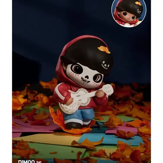 [BUNJANG] Pop Mart Dimoo World x Pixar Series Miguel Rivera Figure / 팝마트 픽사 디무 코코 미겔 리베라 디무 월드 X 픽사 시리즈