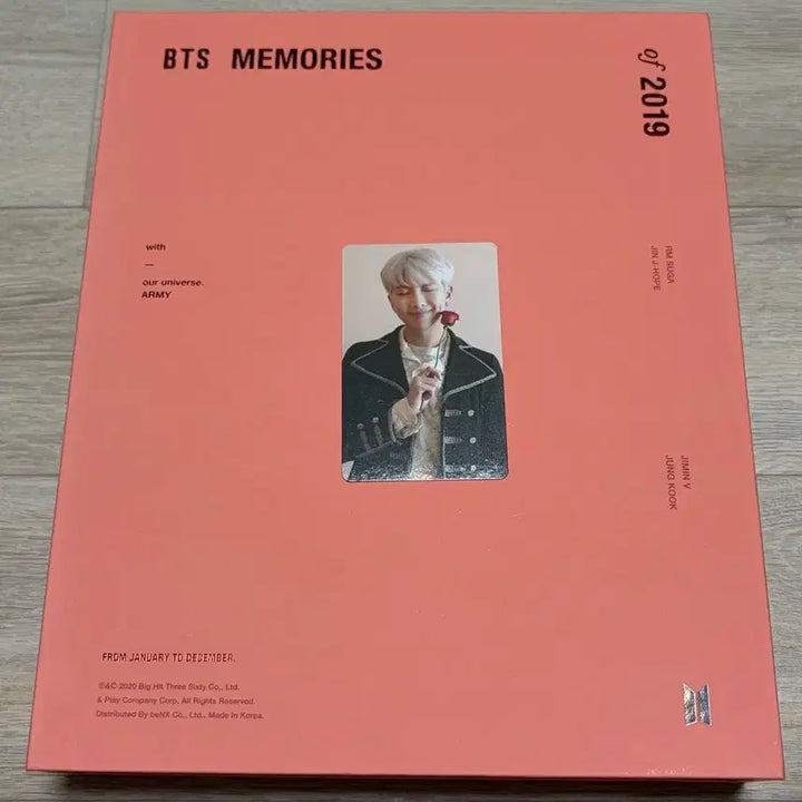[BUNJANG] BTS RM 2019 Memories Photocard / BTS 방탄소년단 메모리즈 2019 포카 RM 김남준