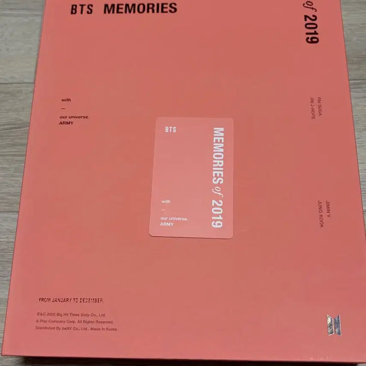 [BUNJANG] BTS RM 2019 Memories Photocard / BTS 방탄소년단 메모리즈 2019 포카 RM 김남준