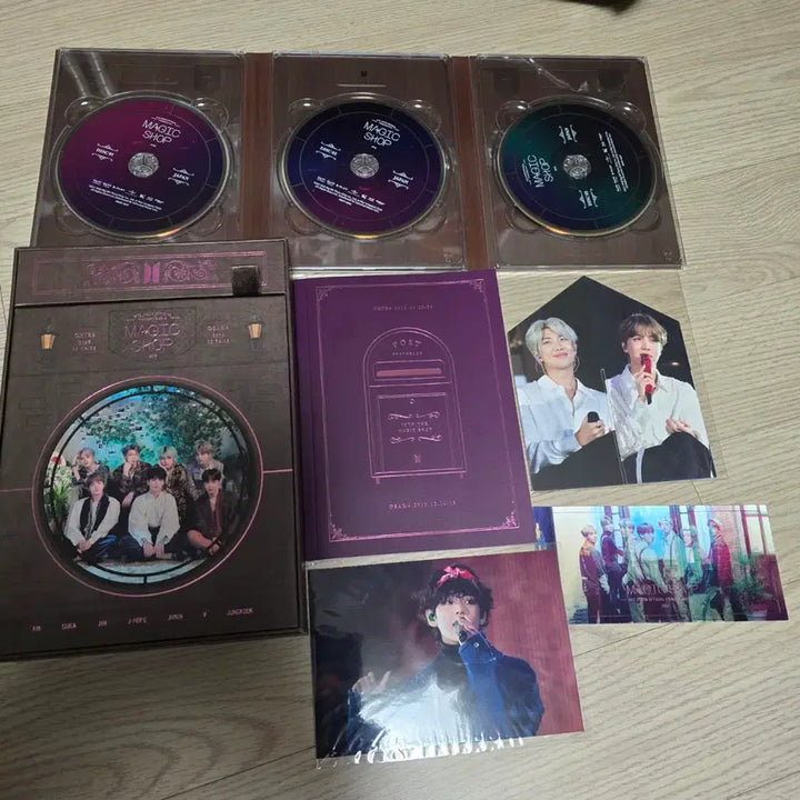 [BUNJANG] BTS Japan Magic Shop Blu-ray V Photocard Set / 방탄 일본 매직샵 블루레이 태형V 포카 포함 풀셋양도. bts 일직샵 뷔
