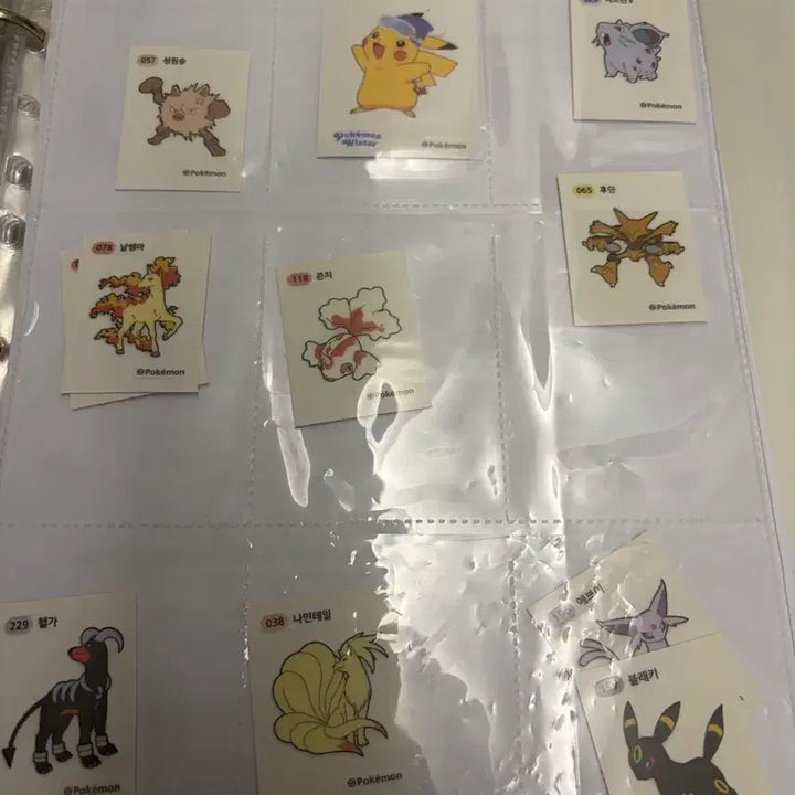 [BUNJANG] Pokemon Stickers (Various Types) / 포켓몬 스티커 띠부띠부씰 여러 종류 (가격 제시)