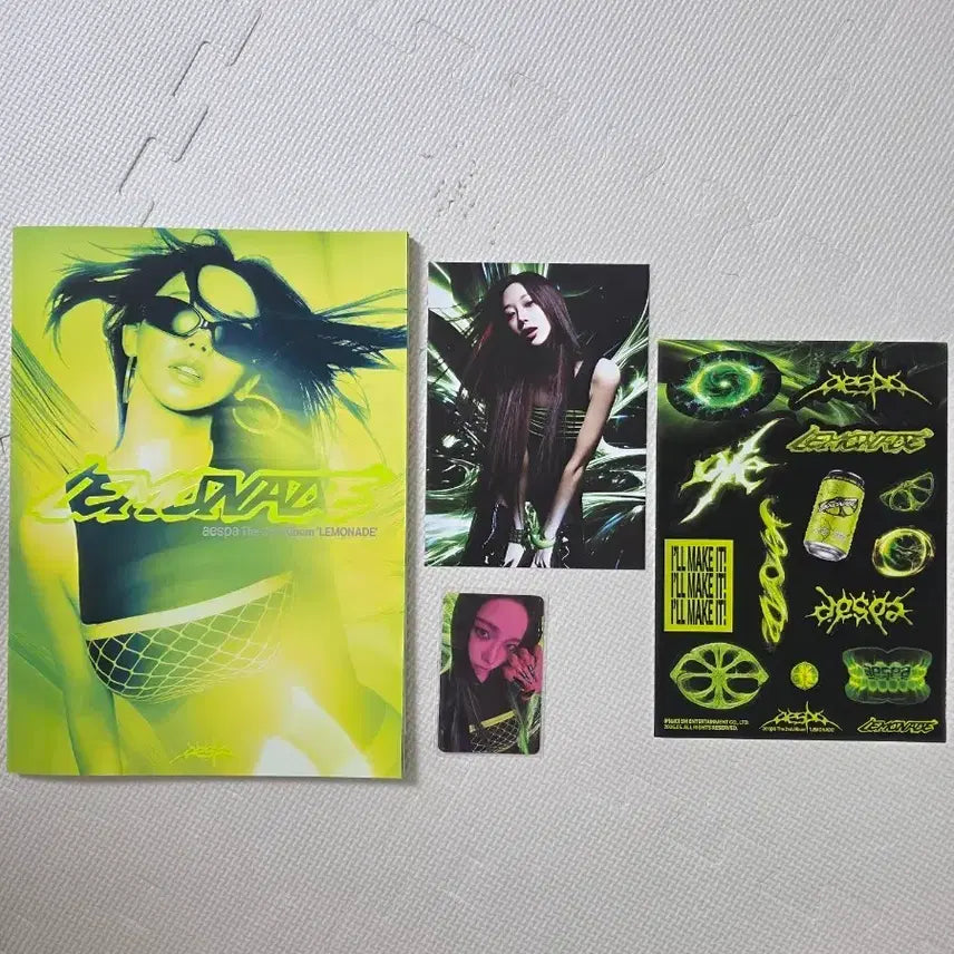 [BUNJANG] Aespa Karina Lemonade Version Album / 에스파 레모네이드 ACID 카리나 버전 앨범