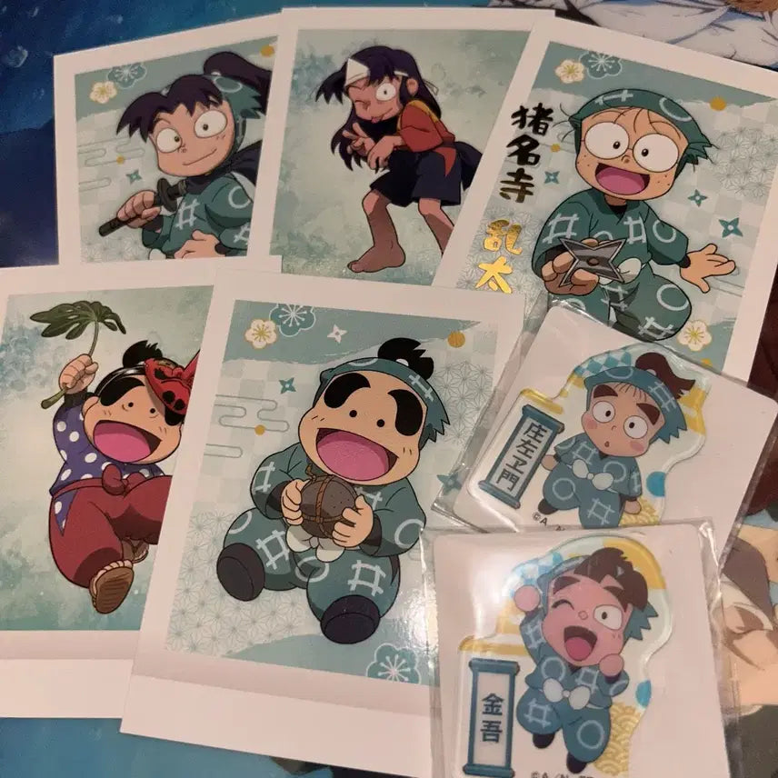 [BUNJANG] Nintama Rantarou 1st Year SD Acrylic Poucha / [닌타마 란타로] 1닌 SD 아크릴 파샤