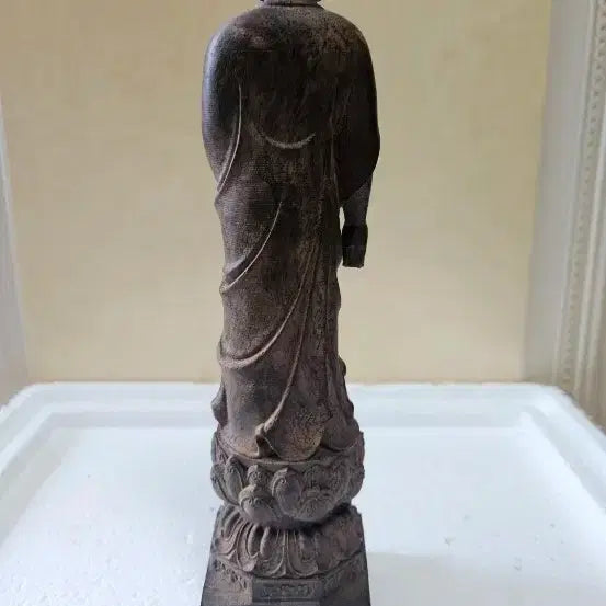 [BUNJANG] Sandalwood Carved Buddha Statue (28 cm) / 28   7 센치 참향나무조각부처님