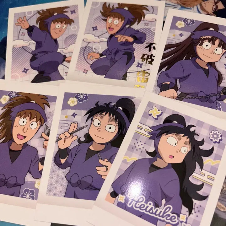 [BUNJANG] Nintama Rantarou 5 Nin Pashat Card Bundle Set / [닌타마 란타로] 5닌 파샤 일괄
