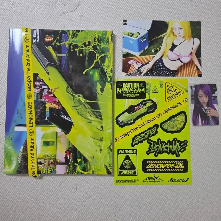 [BUNJANG] aespa LEMONADE Version Album / 에스파 레모네에드 LEMONADE 버전 앨범