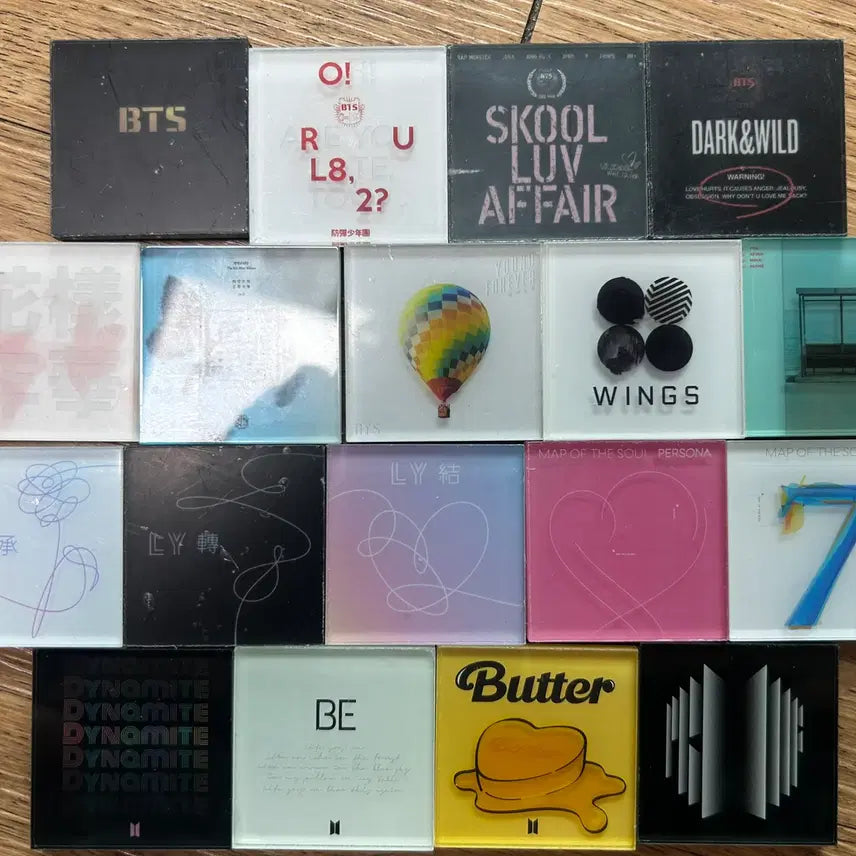 [BUNJANG] BTS 2022 Album Magnet Set / 2022 방탄 앨범 마그넷 세트
