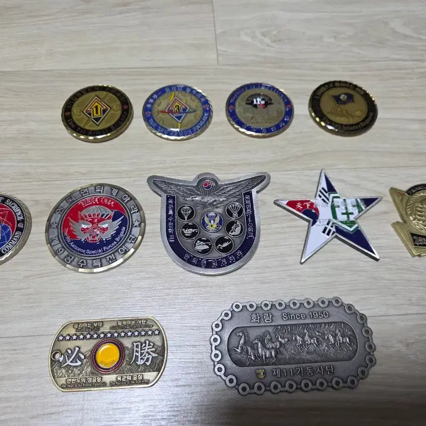 [BUNJANG] Military Coin Collection - Various Units / 부대코인 정리합니다.