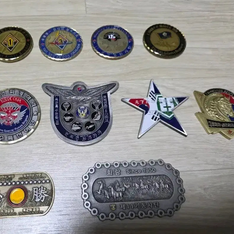 [BUNJANG] Military Coin Collection - Various Units / 부대코인 정리합니다.