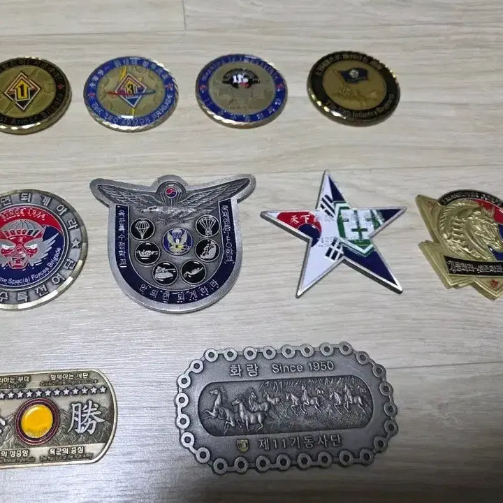[BUNJANG] Military Coin Collection - Various Units / 부대코인 정리합니다.