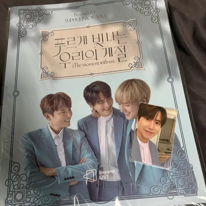 [BUNJANG] Super Junior KRY Kyuhyun Photocard / 슈퍼주니어 슈주 KRY 크라이 푸빛계 브로슈어 규현 포카 양도