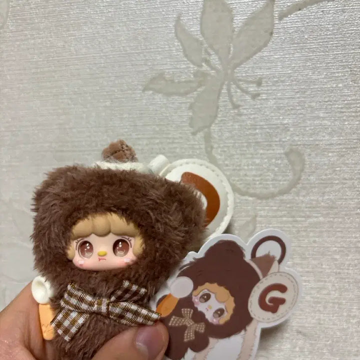 [BUNJANG] Yuki Alphabet Doll Keychain / 유키 알파벳 인형 키링