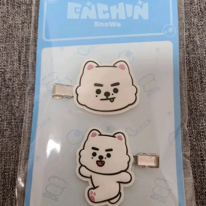 [BUNJANG] ENHYPEN EN-CHIN Snowy Hairpin Set / 엔친 스노위 헤어핀 엔하이픈