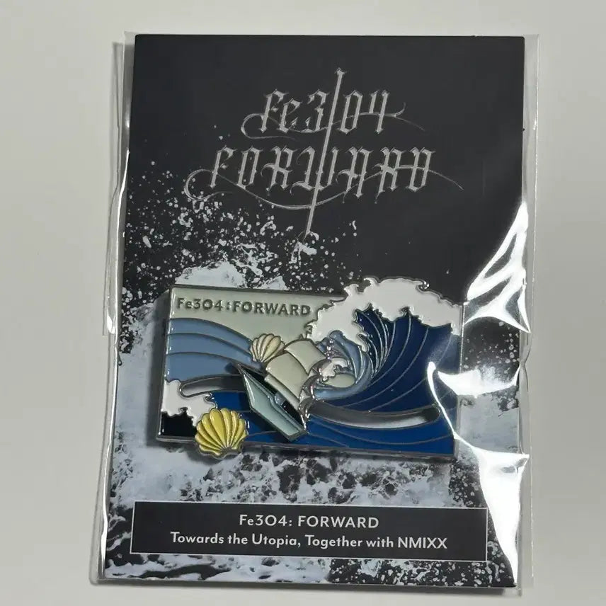 [BUNJANG] NMIXX Fe3O4 FORWARD Popup Metal Magnet (Sealed) / [미개봉] 엔믹스 Fe3O4 FORWARD 팝업 메탈 마그넷