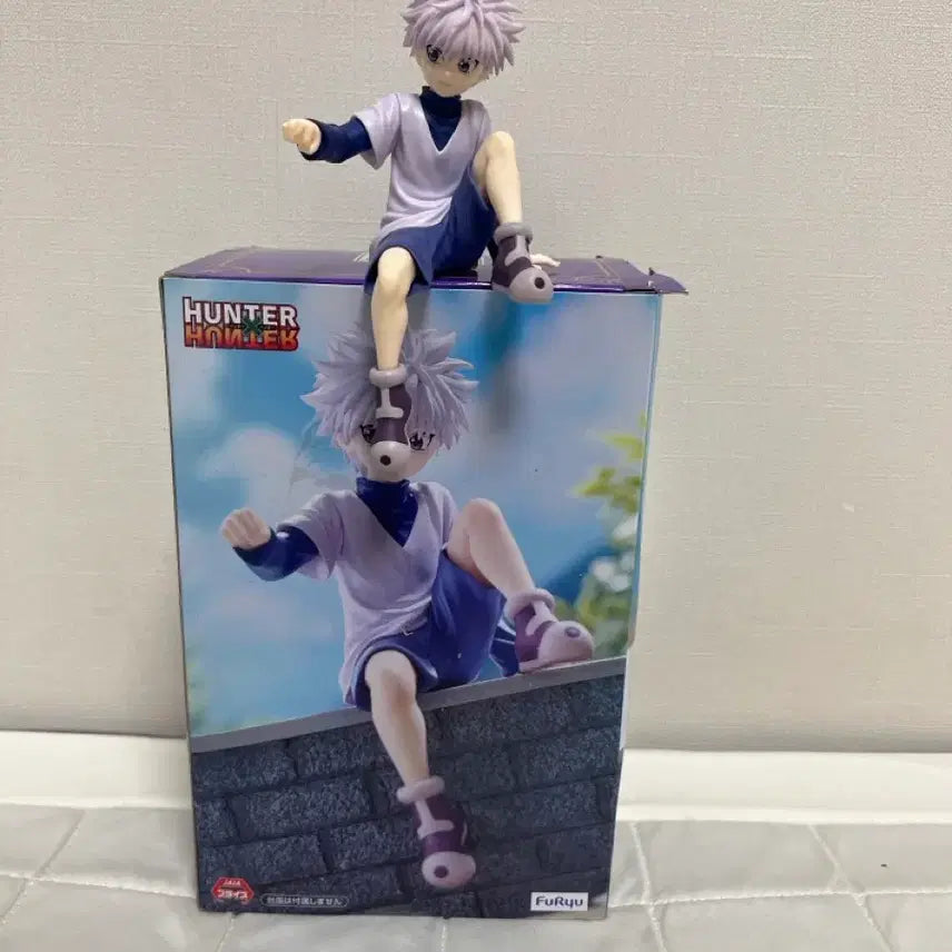 [BUNJANG] Hunter x Hunter Killua Noodle Stopper Figure / 헌터헌터 키르아 누들스토퍼 피규어