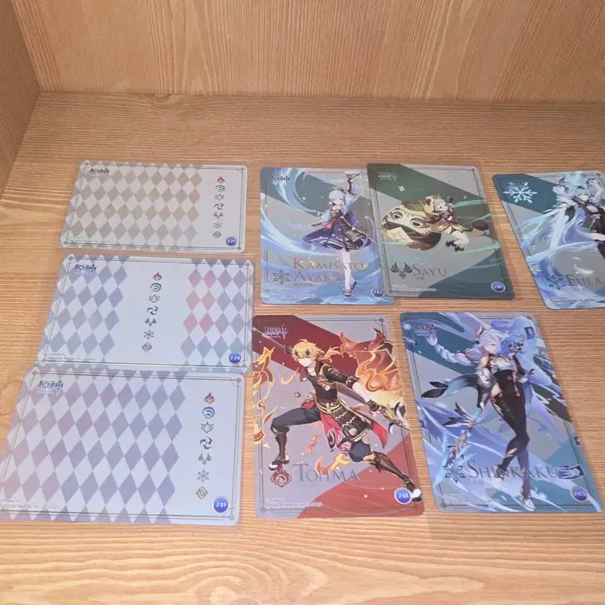 [BUNJANG] Genshin Impact Character Card Bundle Set / 원신 캐릭터 카드 일괄 팝니다