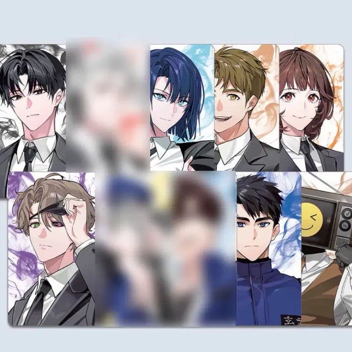 [BUNJANG] Official Kkaidhan Check-in Pop-up Photocard Bundle Set / 괴담출근 공식 팝업 포카 7장 일괄 양도