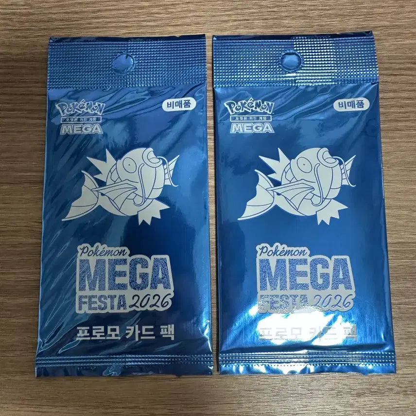 [BUNJANG] Pokemon Promo Card Pack MEGA FESTA 2026 / 포켓몬 프로모 카드 팩 MEGA FESTA 2026