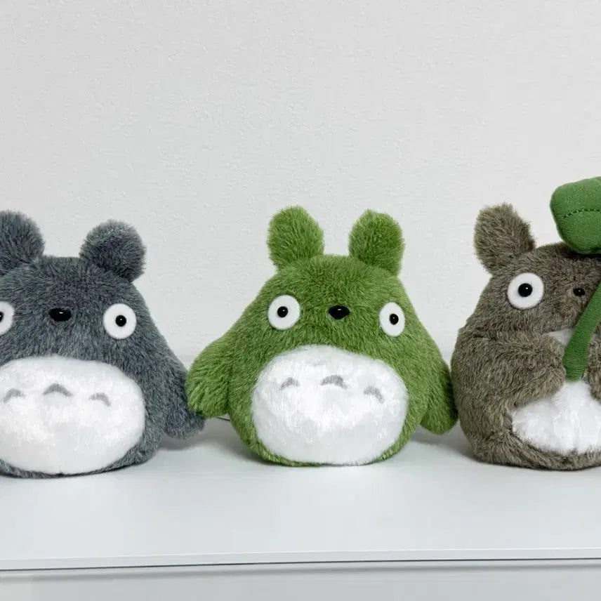 [BUNJANG] Studio Ghibli My Neighbor Totoro 3-Piece Totoro Doll Bundle Set / 지브리  이웃집토토로) 토토로 인형 3종 일괄