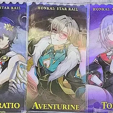 [BUNJANG] Honkai: Star Rail Luocha Aventurine Topaz Taobao Exclusive Laser / 스타레일 레이시오 어벤츄린 토파즈 타오바오 특전 레이저