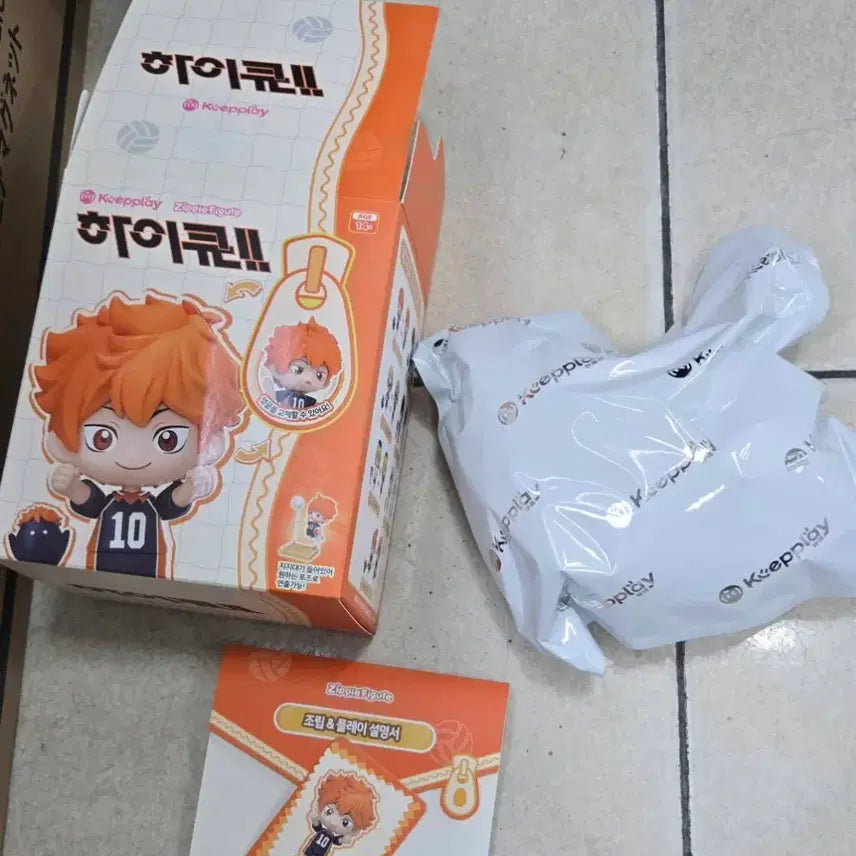 [BUNJANG] K-Play Haikyuu!! Shoyo Hinata Nendoroid Figure / 키에플레이 하이큐 지피 히나타 쇼요 넨도로이드 피규어
