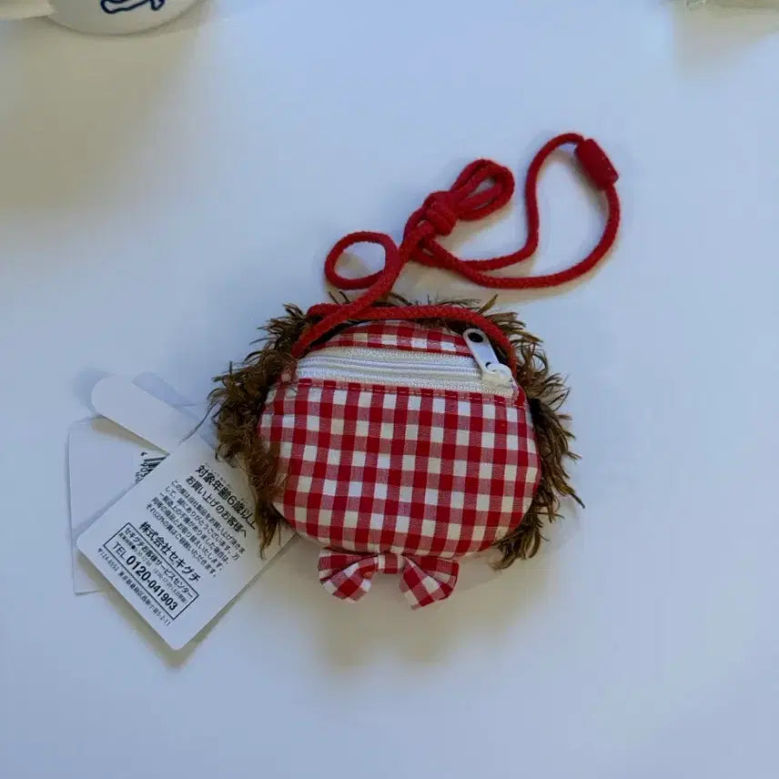 [BUNJANG] Mokomoko Monchhichi Brown Pouch / 모코모코 몬치치 파우치