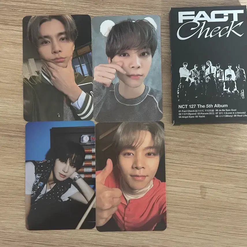 [BUNJANG] NCT 127 Johnny Jungwoo Photocard / 엔시티 127 쟈니 정우 포카